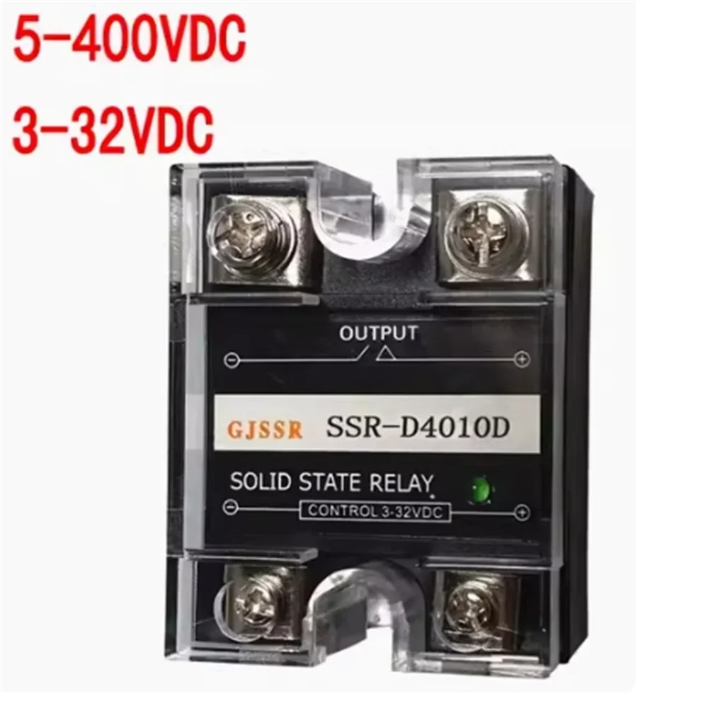 Однофазное твердотельное реле SSR 10A SSR-D4010D 400 В постоянного тока управление DC DC-DC
Однофазное твердотельное реле SSR 10A SSR-D4010D 400 В постоянного тока управление DC DC-DC