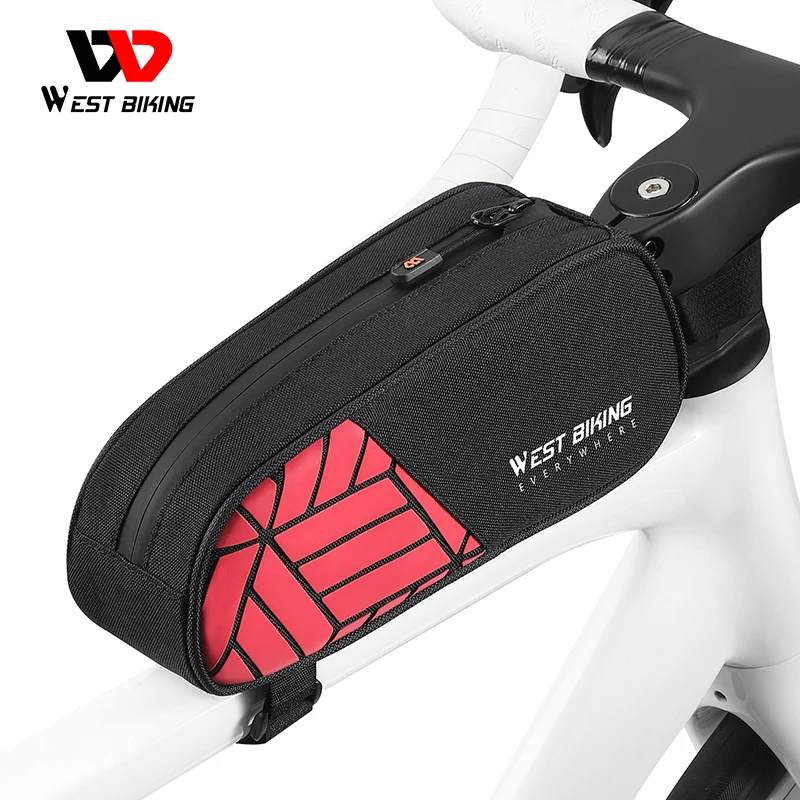 Bicycle Reflective Bike Top Tube Bag for Road Mountain Cycling Portable Waterproof 1L Bike Accessories Frame Pouch
Bicycle Reflective Bike Top Tube Bag for Road Mountain Cycling Portable Waterproof 1L Bike Accessories Frame Pouch