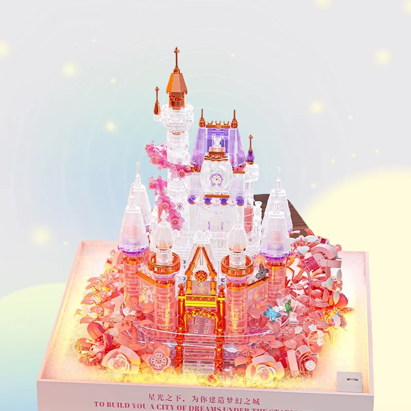 Moonlight Society Star Moon Castle DIY Small Particle Building Blocks Decoration Assembly Building Toys Girl Birthday Gift
Moonlight Society Star Moon Castle DIY Small Particle Building Blocks Decoration Assembly Building Toys Girl Birthday Gift