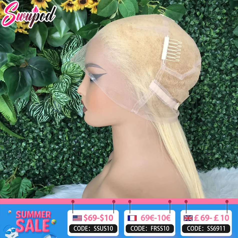 100% Human Hair Full Lace 613 Blonde Straight 13x6 Hd Lace Frontal Wig 20 24 Inch Brazilian Preplucked Cheap Wigs
100% Human Hair Full Lace 613 Blonde Straight 13x6 Hd Lace Frontal Wig 20 24 Inch Brazilian Preplucked Cheap Wigs