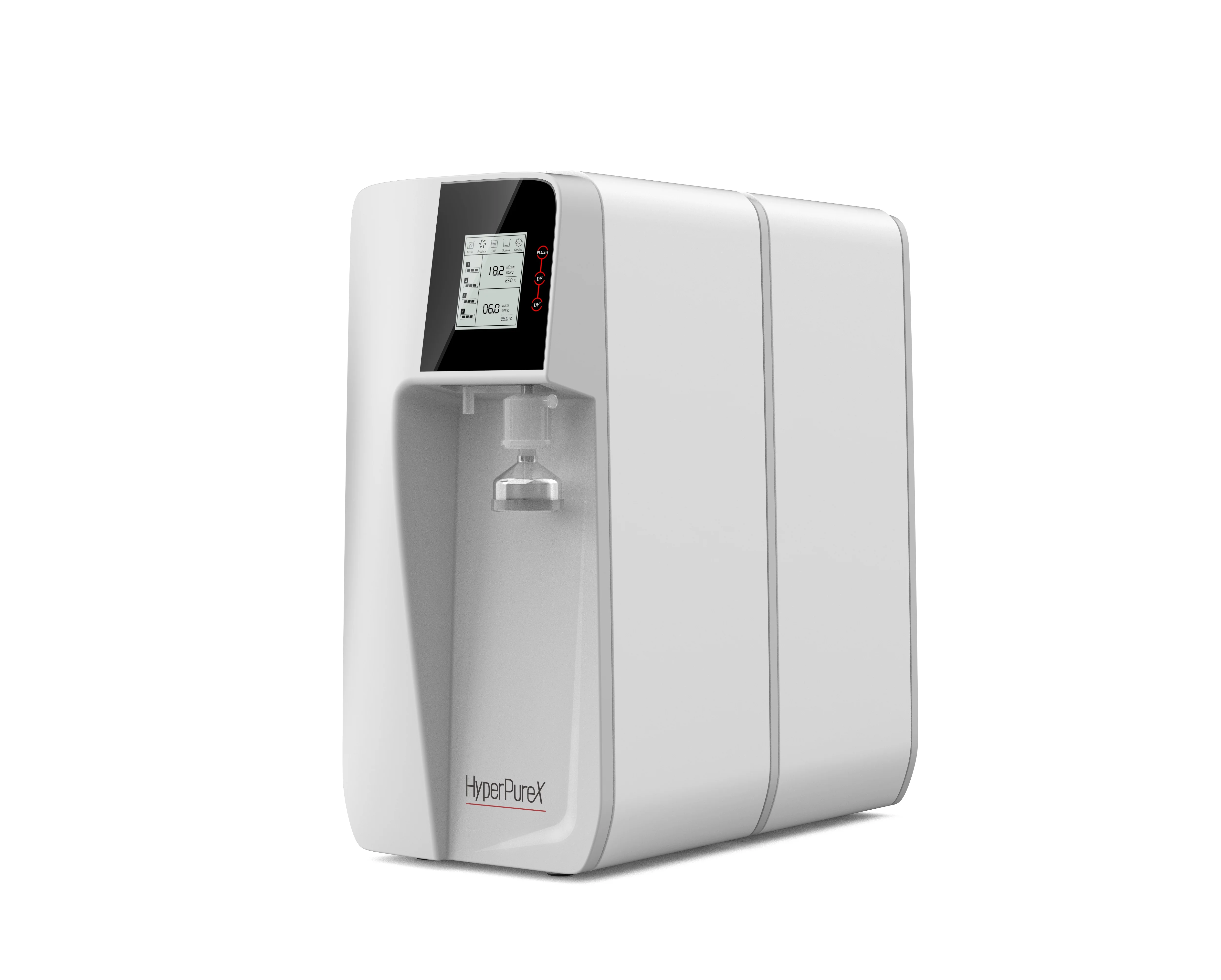 New Water Purifier LCD Screen Ultra-pure Water System in Science and Technology Medical Laboratory
New Water Purifier LCD Screen Ultra-pure Water System in Science and Technology Medical Laboratory