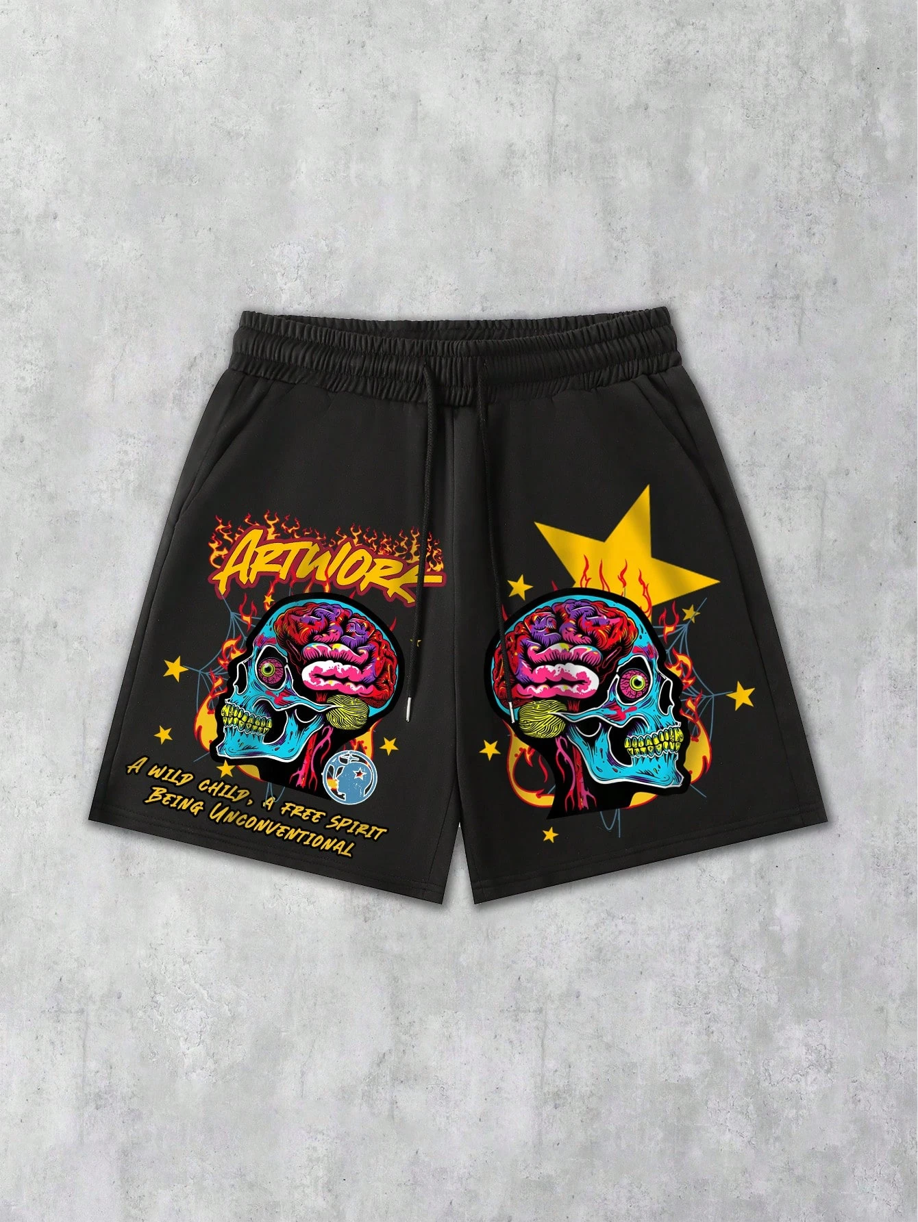 Men's Casual Skull Logo Printed Shorts Summer Comfortable Casual Five-point Pants Sports Men's Clothing Suitable for Daily Wear
Men's Casual Skull Logo Printed Shorts Summer Comfortable Casual Five-point Pants Sports Men's Clothing Suitable for Daily Wear