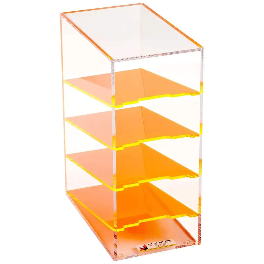 Double-Wide Serological Rack, Acrylic, 7x16-1/4x11-3/4, 4 Compartments
Double-Wide Serological Rack, Acrylic, 7x16-1/4x11-3/4, 4 Compartments