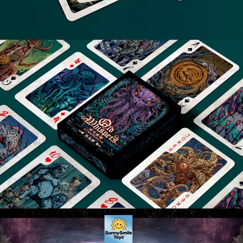 Cthulhu Mythos Whispers Of The Ancients Illustrated Version Original Themed Merchandise Playing Cards Toy Gift
Cthulhu Mythos Whispers Of The Ancients Illustrated Version Original Themed Merchandise Playing Cards Toy Gift