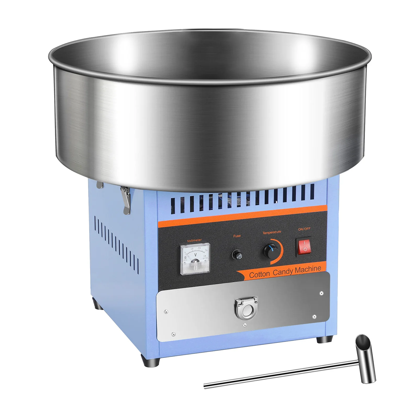 Electric Cotton Candy Machine Commercial Candy Floss Maker with Stainless Steel Bowl Sugar Scoop and Drawer for Birthday Party
Electric Cotton Candy Machine Commercial Candy Floss Maker with Stainless Steel Bowl Sugar Scoop and Drawer for Birthday Party