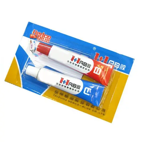 2 Set Epoxy Glue Resin Adhesive 2 Component AB Adhesive Cold Weld Plastic Metals Glass Rubber Glue Acrylic Structural Adhesive