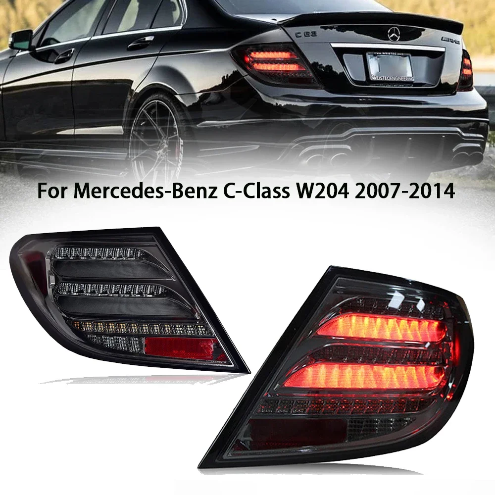 Автомобильные светодиодные задние фонари для Mercedes Benz C Class W204 2007-2014 C180 C200 Задние светодиодные DRL движущиеся указатели поворота Задние фонари в сборе
Автомобильные светодиодные задние фонари для Mercedes Benz C Class W204 2007-2014 C180 C200 Задние светодиодные DRL движущиеся указатели поворота Задние фонари в сборе