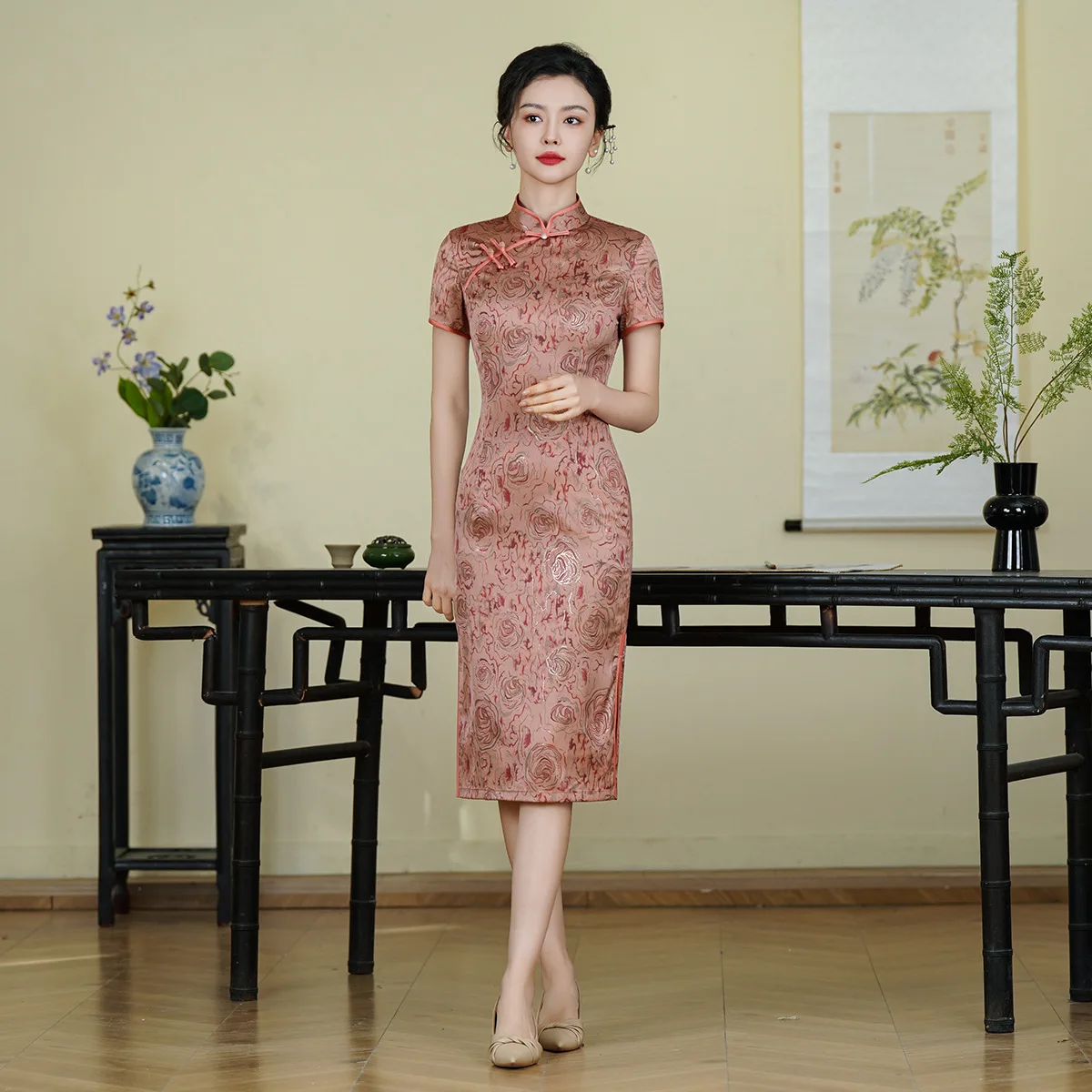 Yourqipao Китайский Cheongsam 2025 для матери невесты Qipao Женское свадебное платье для гостей
Yourqipao Китайский Cheongsam 2025 для матери невесты Qipao Женское свадебное платье для гостей
