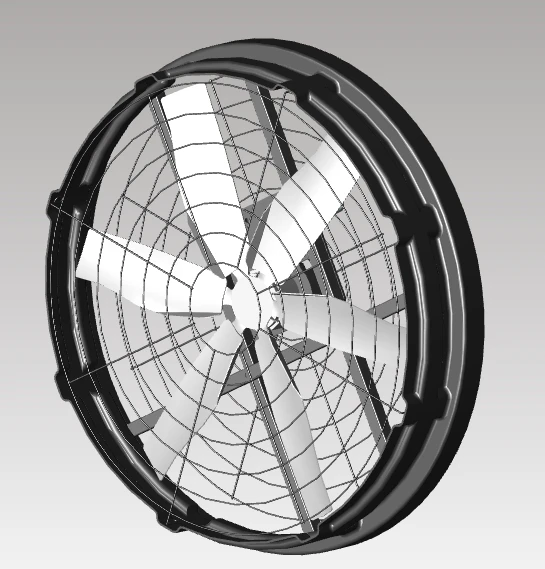 63" AC Axial Wall-Mounted Fan with Aluminum Alloy Blades for Poultry Cooling System 380V-480V
63" AC Axial Wall-Mounted Fan with Aluminum Alloy Blades for Poultry Cooling System 380V-480V
