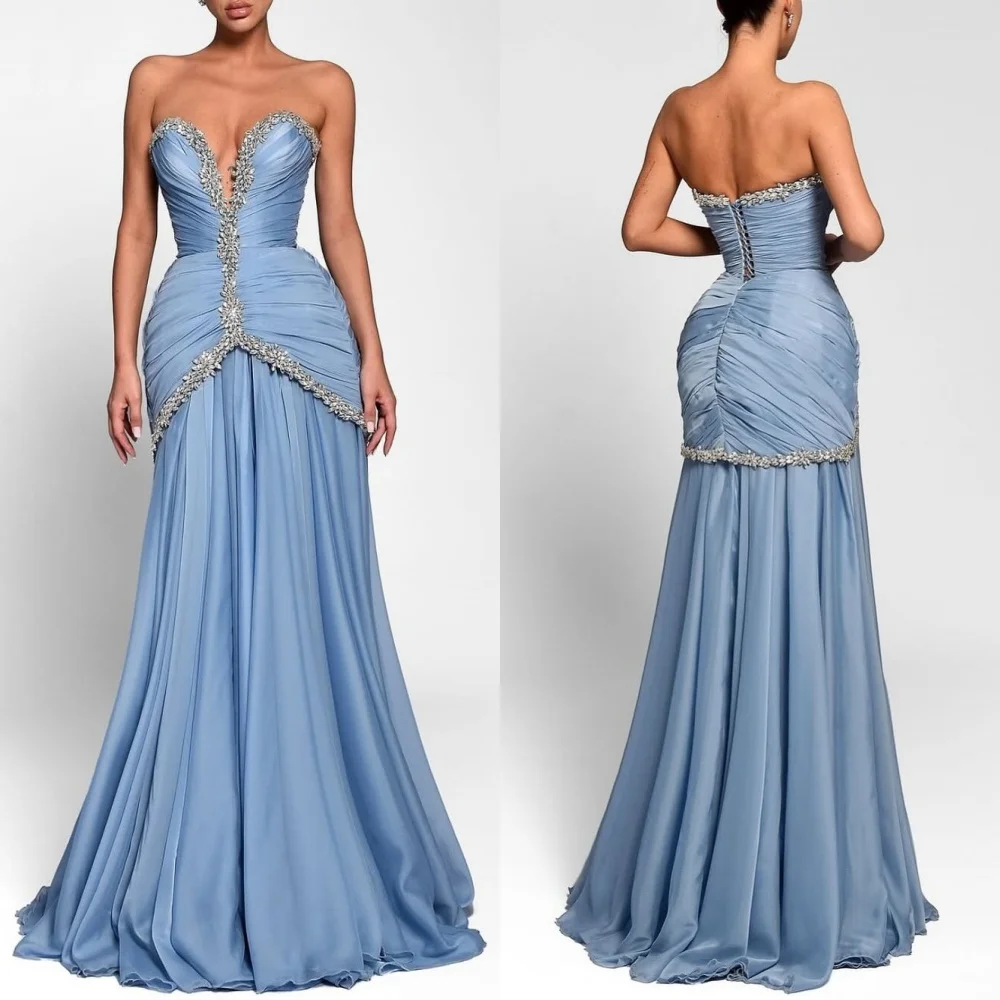 Доступные размеры по индивидуальному заказу Длинные платья без бретелек из джерси с блестками и складками на заказ для торжественных случаев
Доступные размеры по индивидуальному заказу Длинные платья без бретелек из джерси с блестками и складками на заказ для торжественных случаев