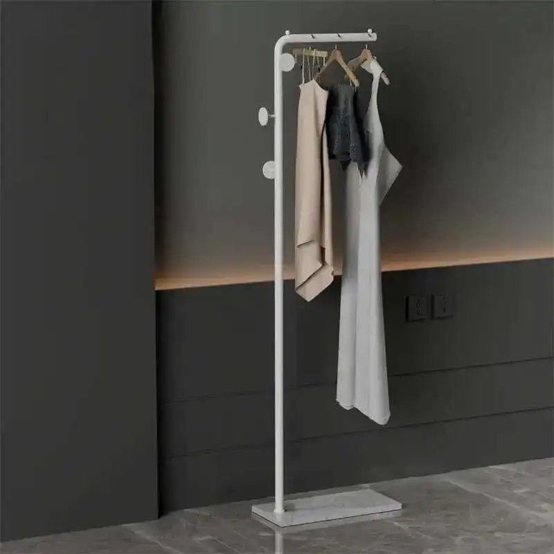 Light Luxury Wrought Iron Floor Coat Racks for Bedroom Furniture Household Clothes Rack Modern Simple Hanger Hallway Drying Rack
Light Luxury Wrought Iron Floor Coat Racks for Bedroom Furniture Household Clothes Rack Modern Simple Hanger Hallway Drying Rack