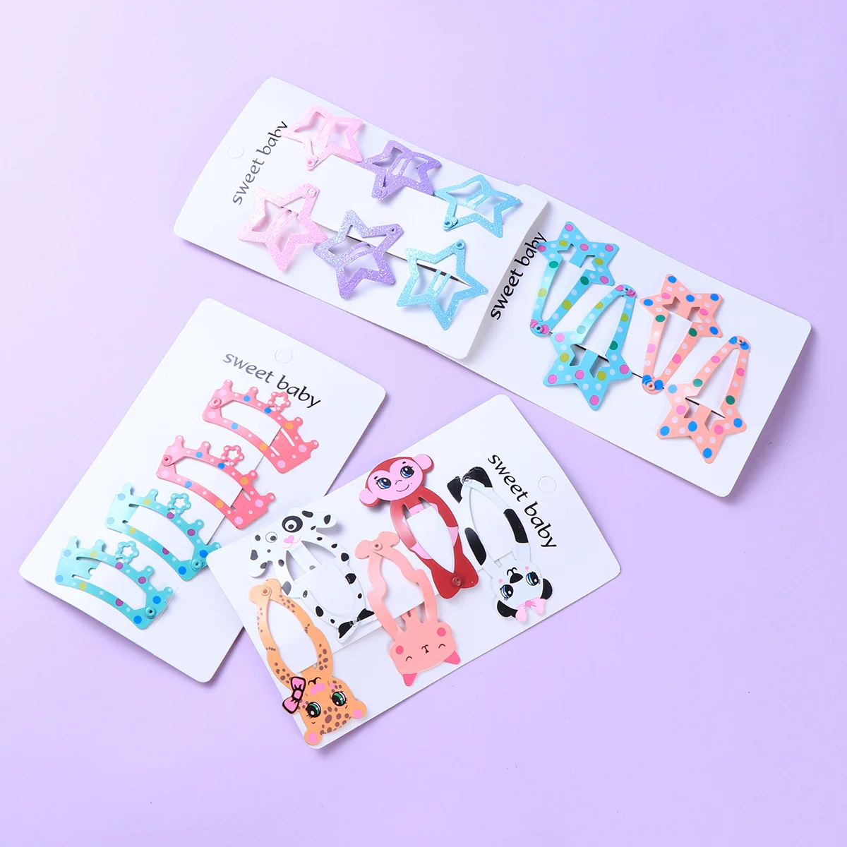 55pcs Animal Clips Cartoon Barrettes Girls Bobby Pins Women Snap Clips Durable Long Lasting Easy To Clip Hair Accessories
55pcs Animal Clips Cartoon Barrettes Girls Bobby Pins Women Snap Clips Durable Long Lasting Easy To Clip Hair Accessories
