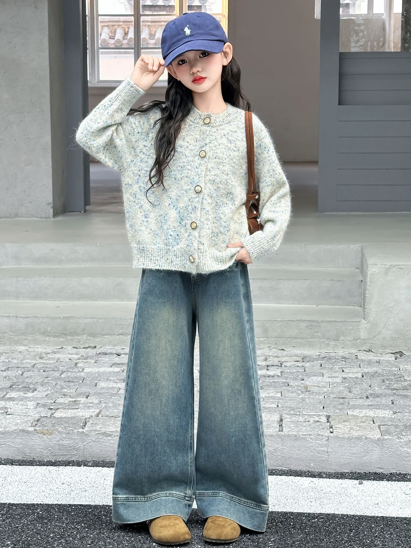 Thiened Fce Girls Winter Outfit 2026 New Faion Children Autumn Winter Open Cardigan Sweater Jeans Two Piece Set High W...
Thiened Fce Girls Winter Outfit 2026 New Faion Children Autumn Winter Open Cardigan Sweater Jeans Two Piece Set High W...