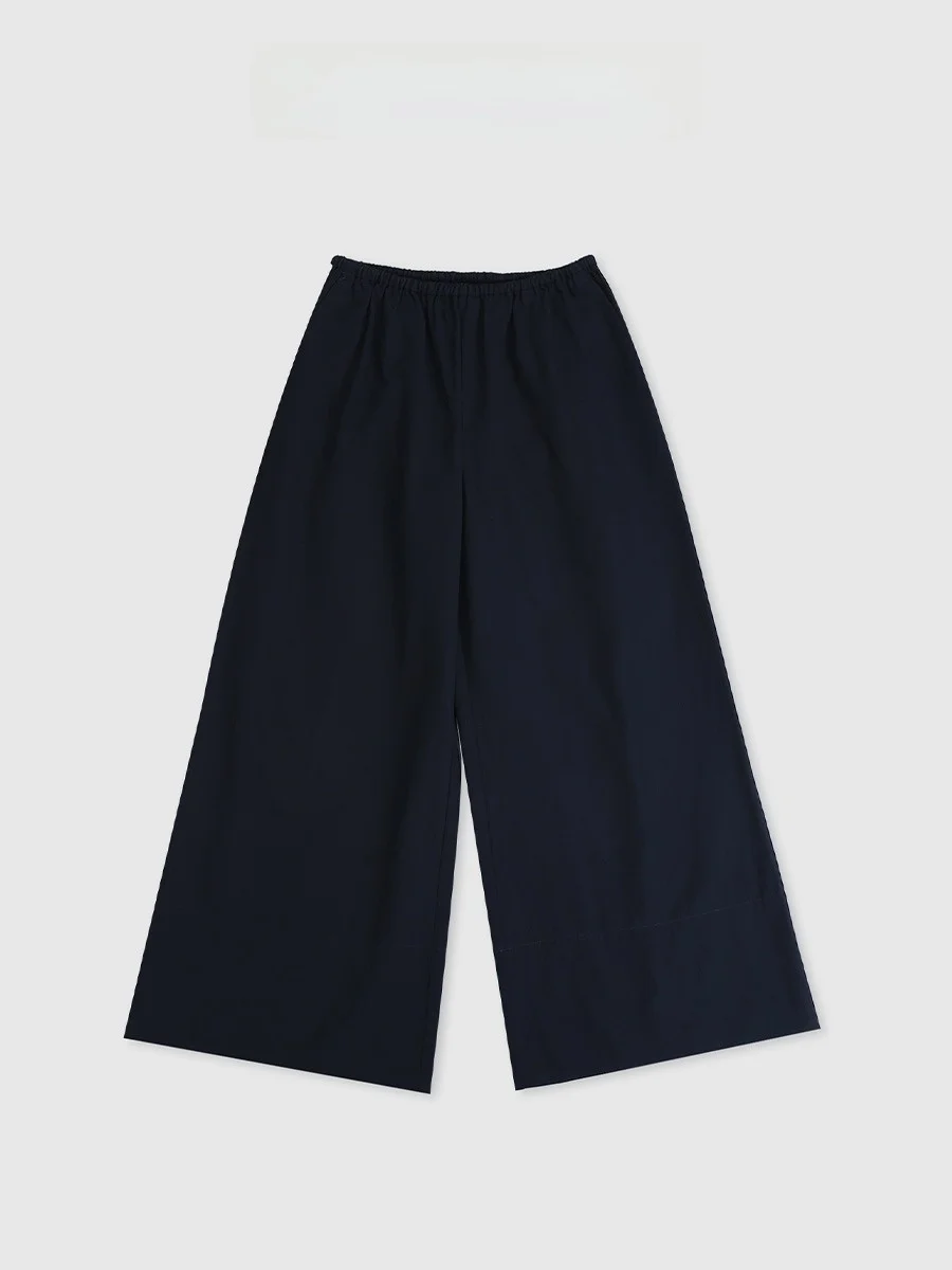 Artistic Light Blue Polka Dot Wide Leg Pants Elastic Waist Patchwork Design Commute Style High Cotton Content Women's Trousers
Artistic Light Blue Polka Dot Wide Leg Pants Elastic Waist Patchwork Design Commute Style High Cotton Content Women's Trousers