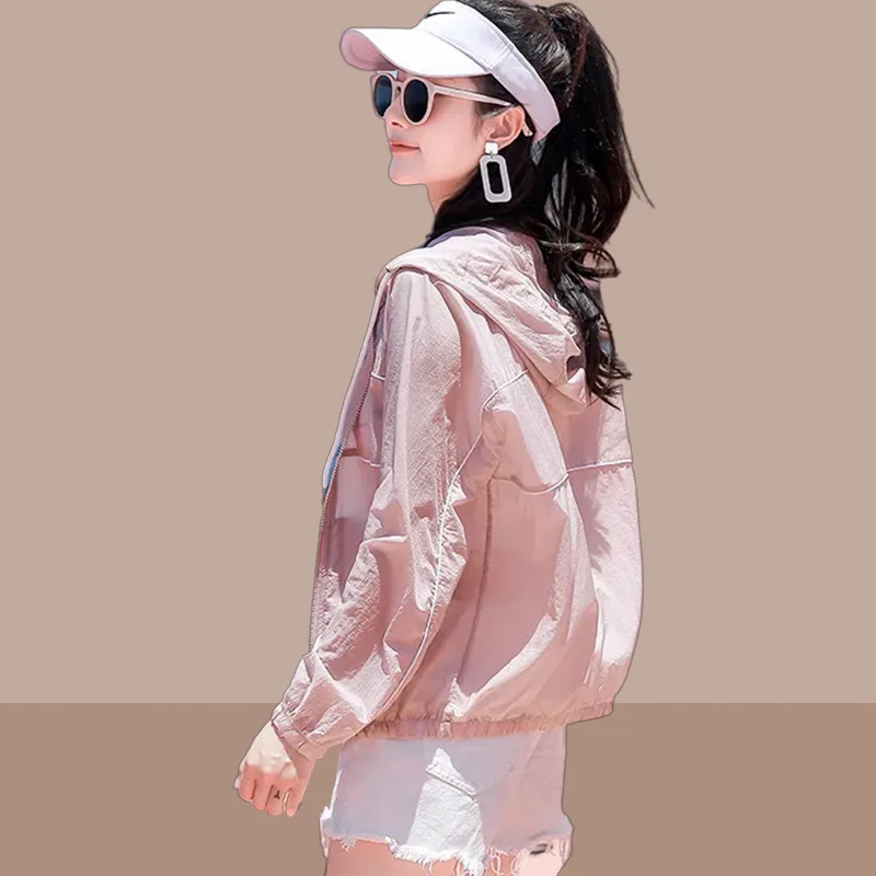 Sunscreen clothing for women's summer wear 2025 new UV resistant loose fit sunscreen jacket
Sunscreen clothing for women's summer wear 2025 new UV resistant loose fit sunscreen jacket
