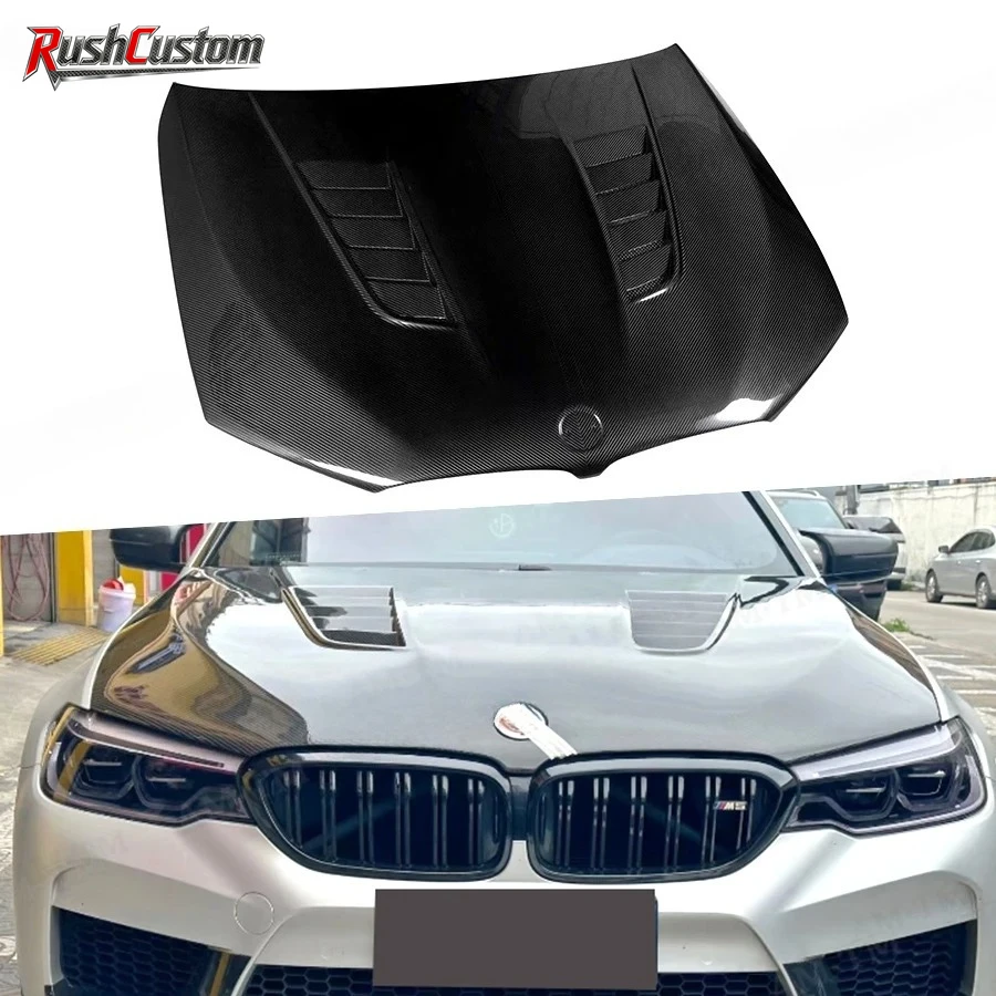 For BMW 5 Series M5 F90 G30 G38 540i Carbon fiber engine Hood cover carbon fiber cover engine cover Replace the installation
For BMW 5 Series M5 F90 G30 G38 540i Carbon fiber engine Hood cover carbon fiber cover engine cover Replace the installation