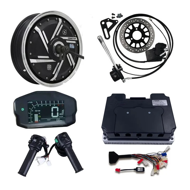 Electric Motorcycle In-Wheel Hub Motor Drive System 8000W With Maximum 120kph
Electric Motorcycle In-Wheel Hub Motor Drive System 8000W With Maximum 120kph