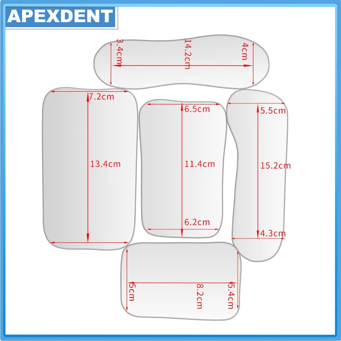 1Pc Dental Orthodontic Photography Double-Sided Mirrors Ultra-Thick Glass Material Dentistry Reflector Oral Tool
1Pc Dental Orthodontic Photography Double-Sided Mirrors Ultra-Thick Glass Material Dentistry Reflector Oral Tool