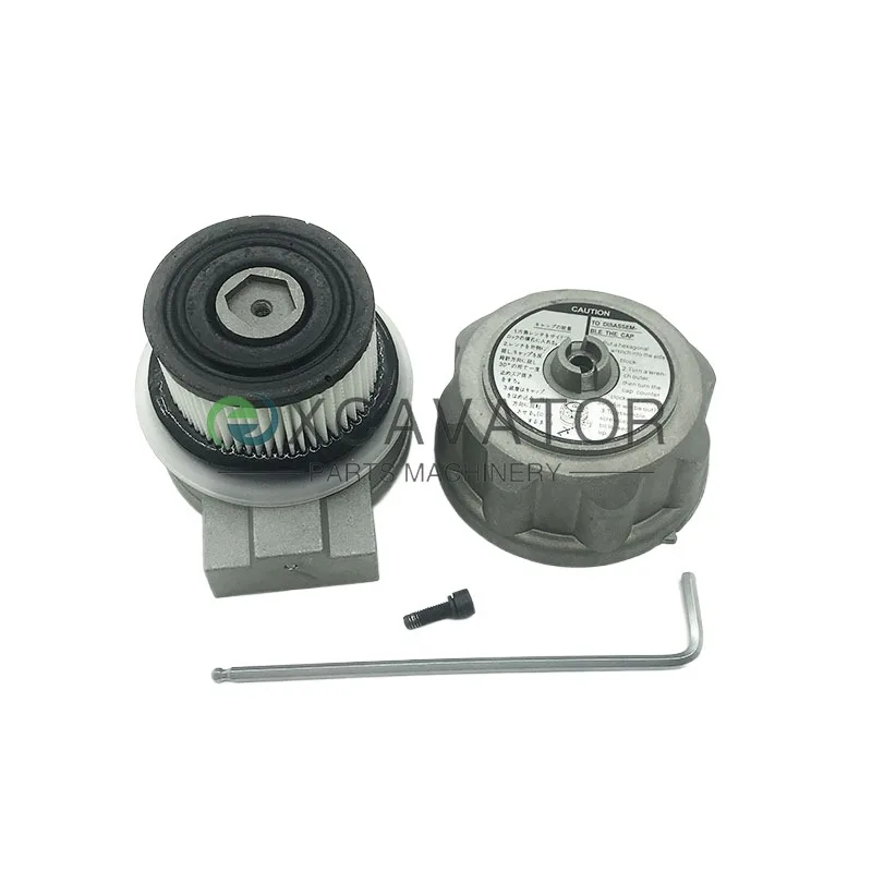 For Kato Hitachi Hyundai 210 200 450 820 700 Hydraulic Tank Cover Breathing Filter Assembly with Excavator
For Kato Hitachi Hyundai 210 200 450 820 700 Hydraulic Tank Cover Breathing Filter Assembly with Excavator