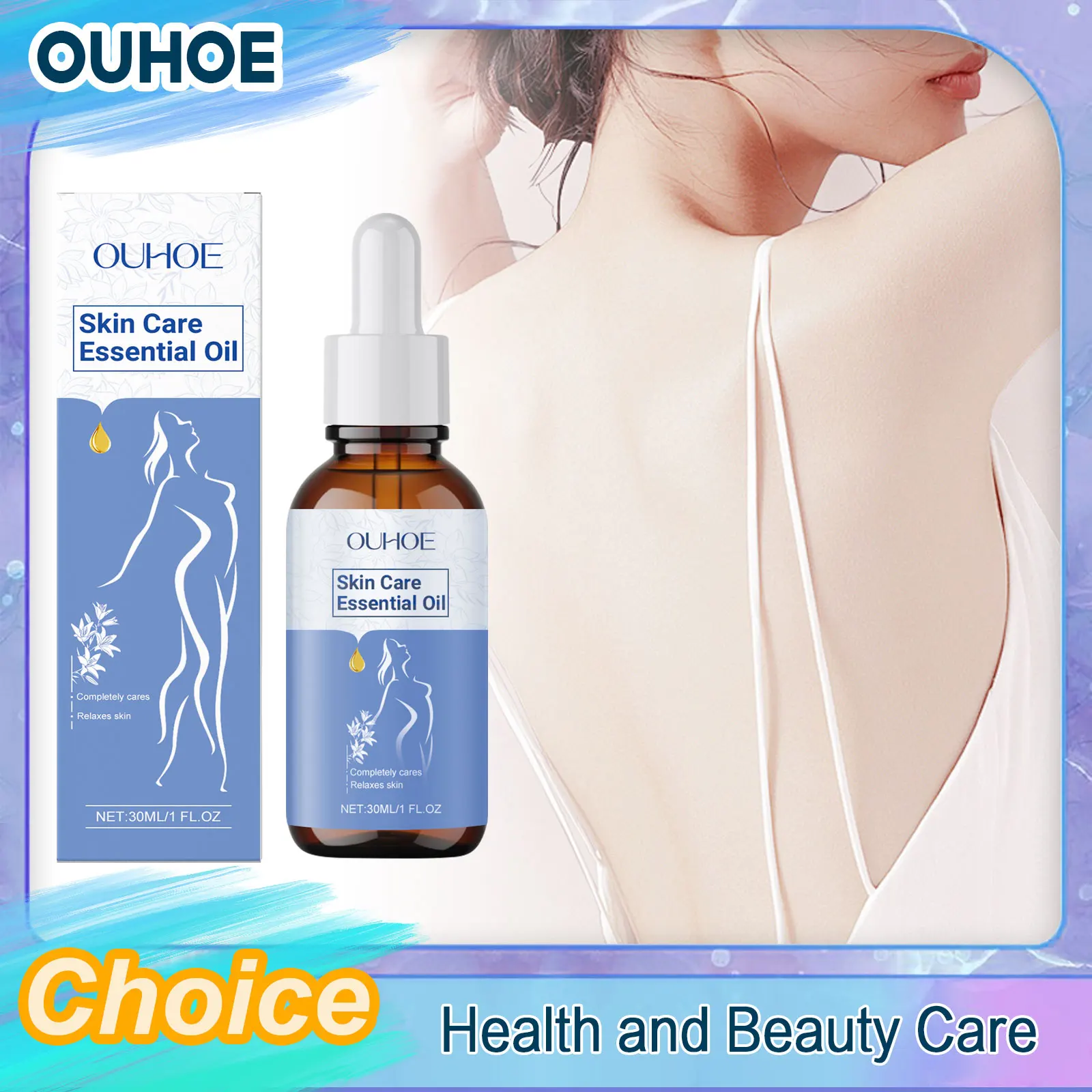 OUHOE Body Massage Oil Deep Smoothing Moisturizing Nourish Relaxing Muscle Soothing Anti-Aging Relieve Fatigue Spa Essential Oil
OUHOE Body Massage Oil Deep Smoothing Moisturizing Nourish Relaxing Muscle Soothing Anti-Aging Relieve Fatigue Spa Essential Oil