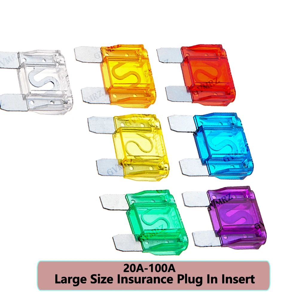 5PCS Zinc 32V 40A 50A 60A Large Size Insurance Plug In Insert Xenon Light Truck Boat Automotive Car Blade Fuse 20A 30A 70A 80A
5PCS Zinc 32V 40A 50A 60A Large Size Insurance Plug In Insert Xenon Light Truck Boat Automotive Car Blade Fuse 20A 30A 70A 80A