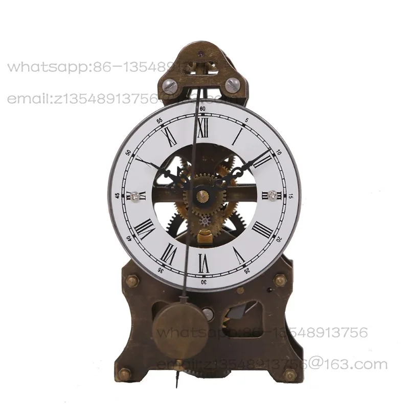 Table clock metal gear Nordic machinery creative clock copper
Table clock metal gear Nordic machinery creative clock copper