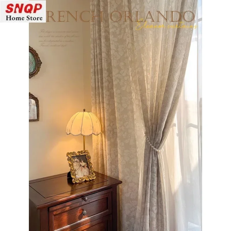 White Tulle Cotton Linen Beige Double Jacquard Curtains For Living Room Bedroom Dining Door Screen Nature Vertically
White Tulle Cotton Linen Beige Double Jacquard Curtains For Living Room Bedroom Dining Door Screen Nature Vertically