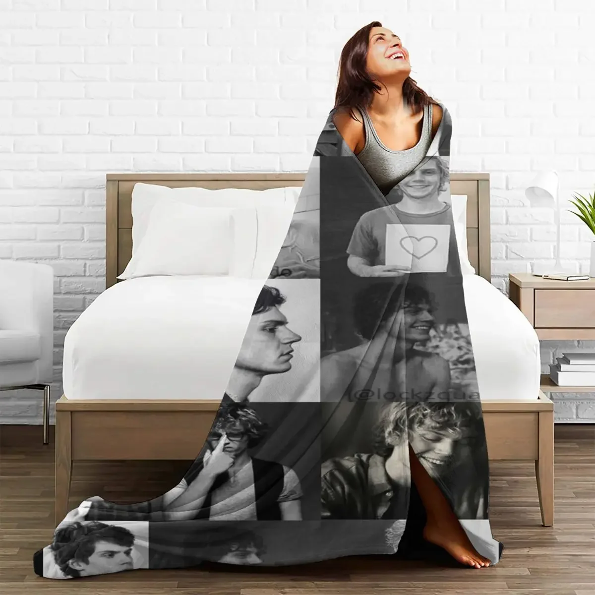 Baby Blanket Evan Peters Movie Actor Coral Fleece Plush Spring Autumn Collage Warm Plaid Throw for Bedding Office Rug Piece
Baby Blanket Evan Peters Movie Actor Coral Fleece Plush Spring Autumn Collage Warm Plaid Throw for Bedding Office Rug Piece