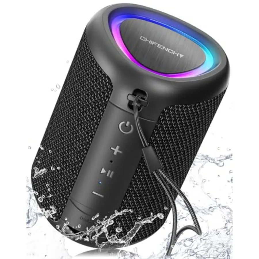 Portable tooth Speaker Beach Essentials: Powerful Crystal Clear Sound/Dynamic Light/IPX5 Waterproof/All Day Playtime/Wireless B
Portable tooth Speaker Beach Essentials: Powerful Crystal Clear Sound/Dynamic Light/IPX5 Waterproof/All Day Playtime/Wireless B