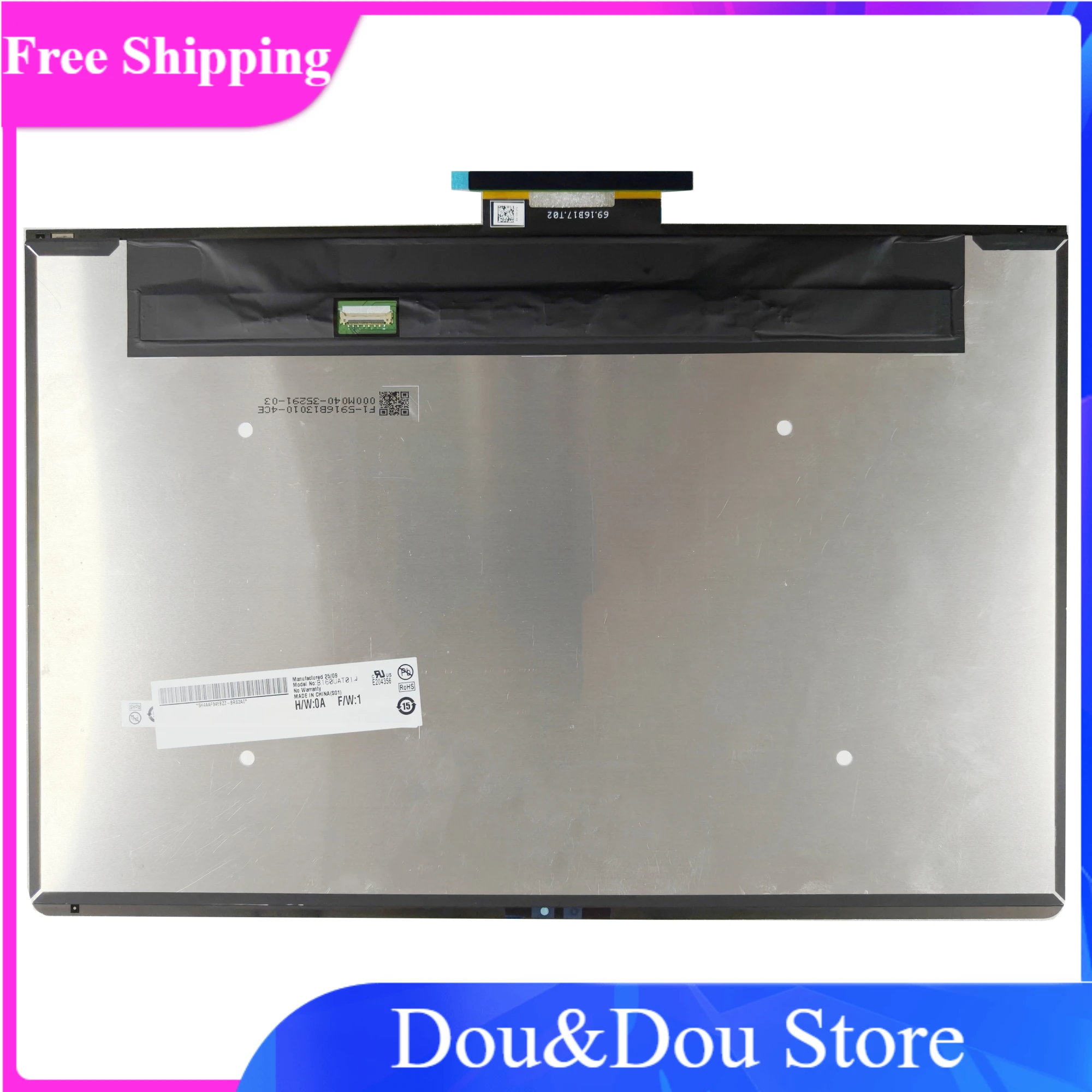 B160UAT01.J для DELL 16,0-дюймовый дигитайзер, стеклянная панель, сенсорный экран
B160UAT01.J для DELL 16,0-дюймовый дигитайзер, стеклянная панель, сенсорный экран