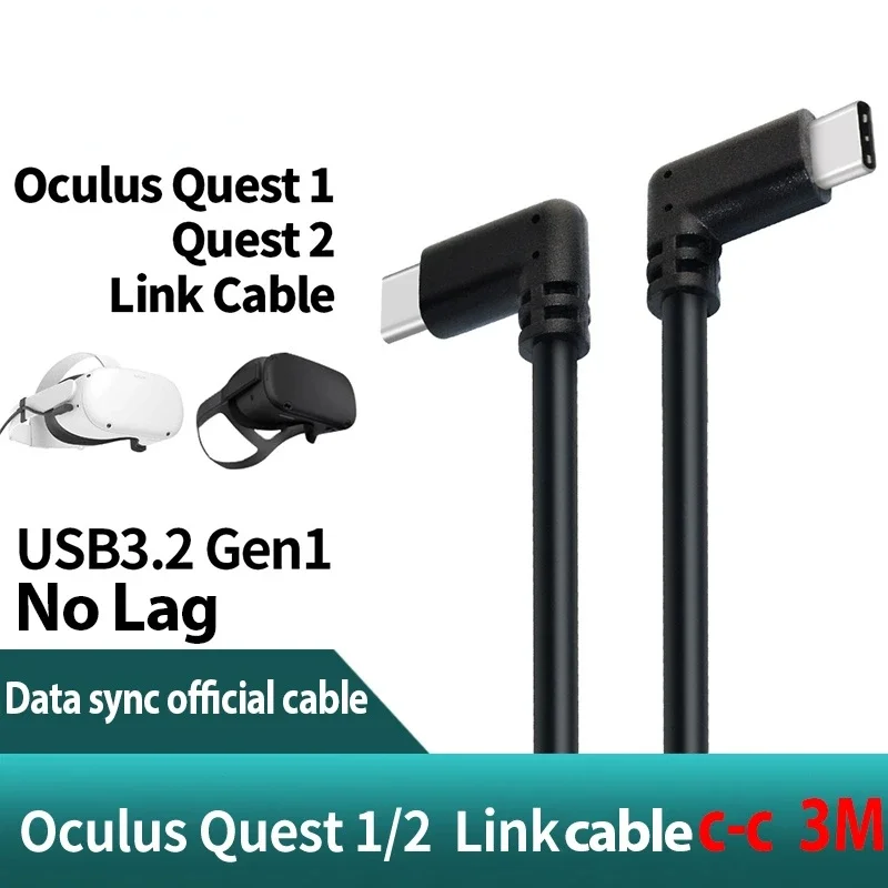 USB-кабель типа C до 3,0 А, быстрая зарядка, синхронизация, передача данных, VR-гарнитура, устройство, компьютер, мобильный телефон, сделанный для кабеля Quest Link
USB-кабель типа C до 3,0 А, быстрая зарядка, синхронизация, передача данных, VR-гарнитура, устройство, компьютер, мобильный телефон, сделанный для кабеля Quest Link