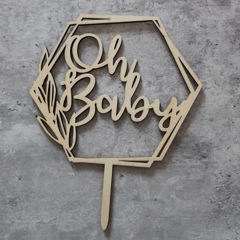 20pcs wood oh baby party decoration birthday decoration party supplies cake toppers
20pcs wood oh baby party decoration birthday decoration party supplies cake toppers
