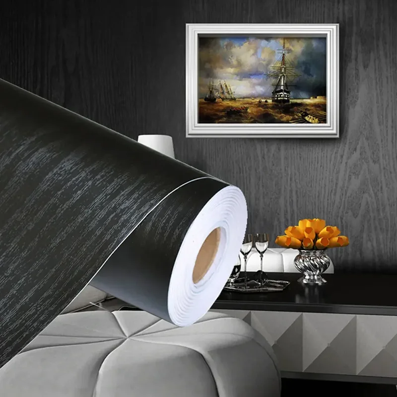 PVC Waterproof Self Adhesive Wallpaper Wall in Rolls Furniture Cabinets Vinyl Decorative Film Wood Grain Stickers For Home Decor
PVC Waterproof Self Adhesive Wallpaper Wall in Rolls Furniture Cabinets Vinyl Decorative Film Wood Grain Stickers For Home Decor