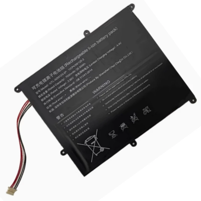 Новый UTL 3256125 -2P 1ICP4/56/125-2 5-контактный 5-проводной аккумулятор для ноутбука 3256125 Ноутбук -2P 3,85 В 26,95 Втч 7000 мАч
Новый UTL 3256125 -2P 1ICP4/56/125-2 5-контактный 5-проводной аккумулятор для ноутбука 3256125 Ноутбук -2P 3,85 В 26,95 Втч 7000 мАч