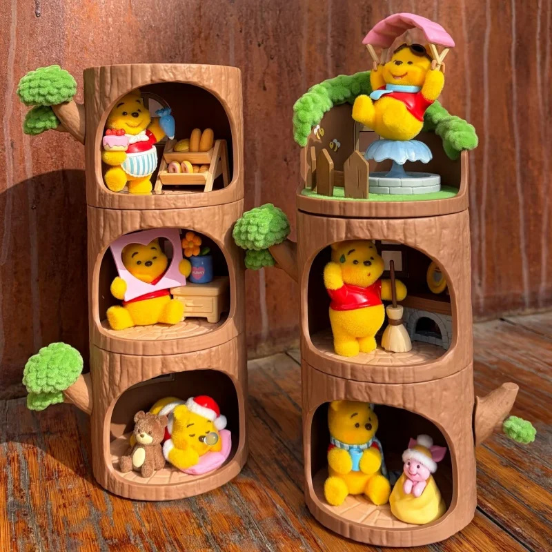Коллекционная фигурка Toptoy Authentic Disney Winnie The Pooh Tree House Series в слепой коробке, настольное украшение, подарок для взрослых
Коллекционная фигурка Toptoy Authentic Disney Winnie The Pooh Tree House Series в слепой коробке, настольное украшение, подарок для взрослых