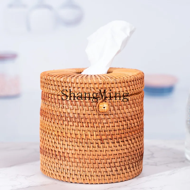 DSA pure hand-woven paper box, living room coffee table, desktop paper towel storage box, paper tube
DSA pure hand-woven paper box, living room coffee table, desktop paper towel storage box, paper tube