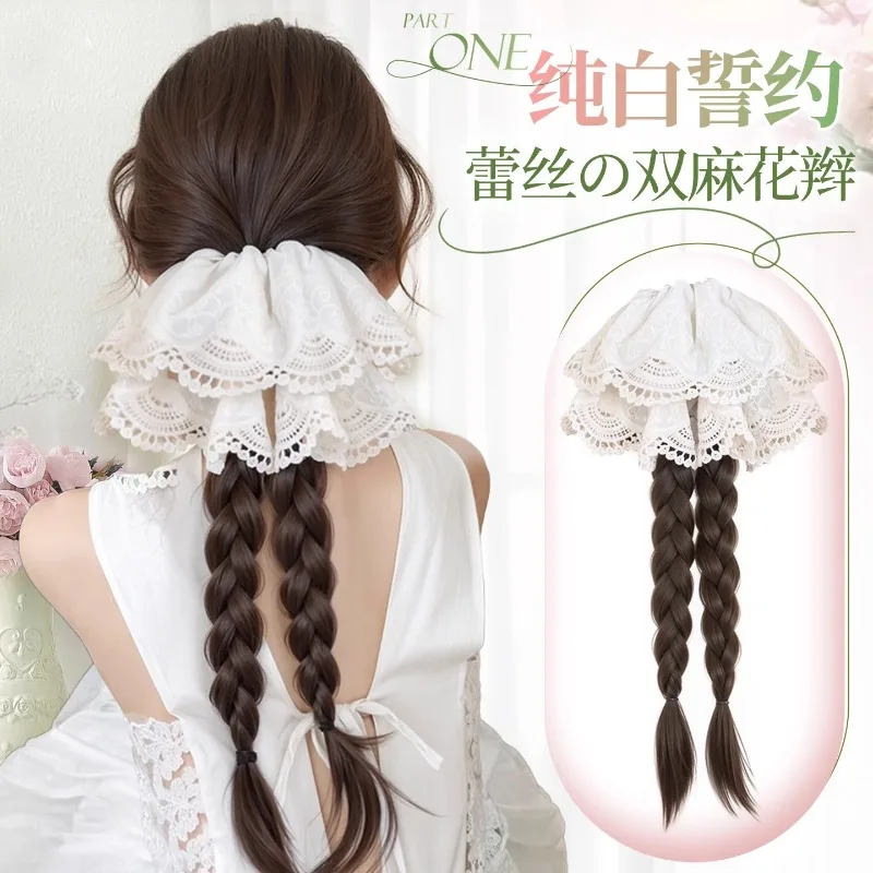 Wig Braid Female Grab Clip Imitation Hair Low Ponytail Lazy Temperament Lace Double Fried Twists Long Braid New Chinese Ponytail
Wig Braid Female Grab Clip Imitation Hair Low Ponytail Lazy Temperament Lace Double Fried Twists Long Braid New Chinese Ponytail