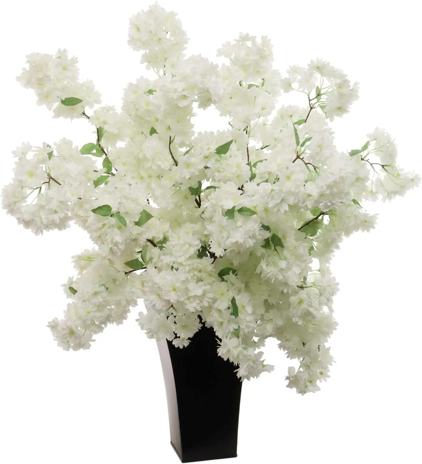 3-Pack 30" White Cherry Blossom Branches – Artificial Sakura Stems for Tall Vases, Wedding Arches, Bridal Showers & Spr
3-Pack 30" White Cherry Blossom Branches – Artificial Sakura Stems for Tall Vases, Wedding Arches, Bridal Showers & Spr