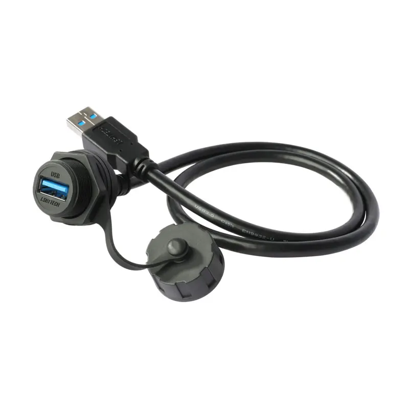 Кабель-удлинитель USB 3.0 (гнездо-штекер) с резьбовым креплением, 0.1-1м, IP67, водонепроницаемый, высокоскоростная передача данных, для промышленного применения
Кабель-удлинитель USB 3.0 (гнездо-штекер) с резьбовым креплением, 0.1-1м, IP67, водонепроницаемый, высокоскоростная передача данных, для промышленного применения