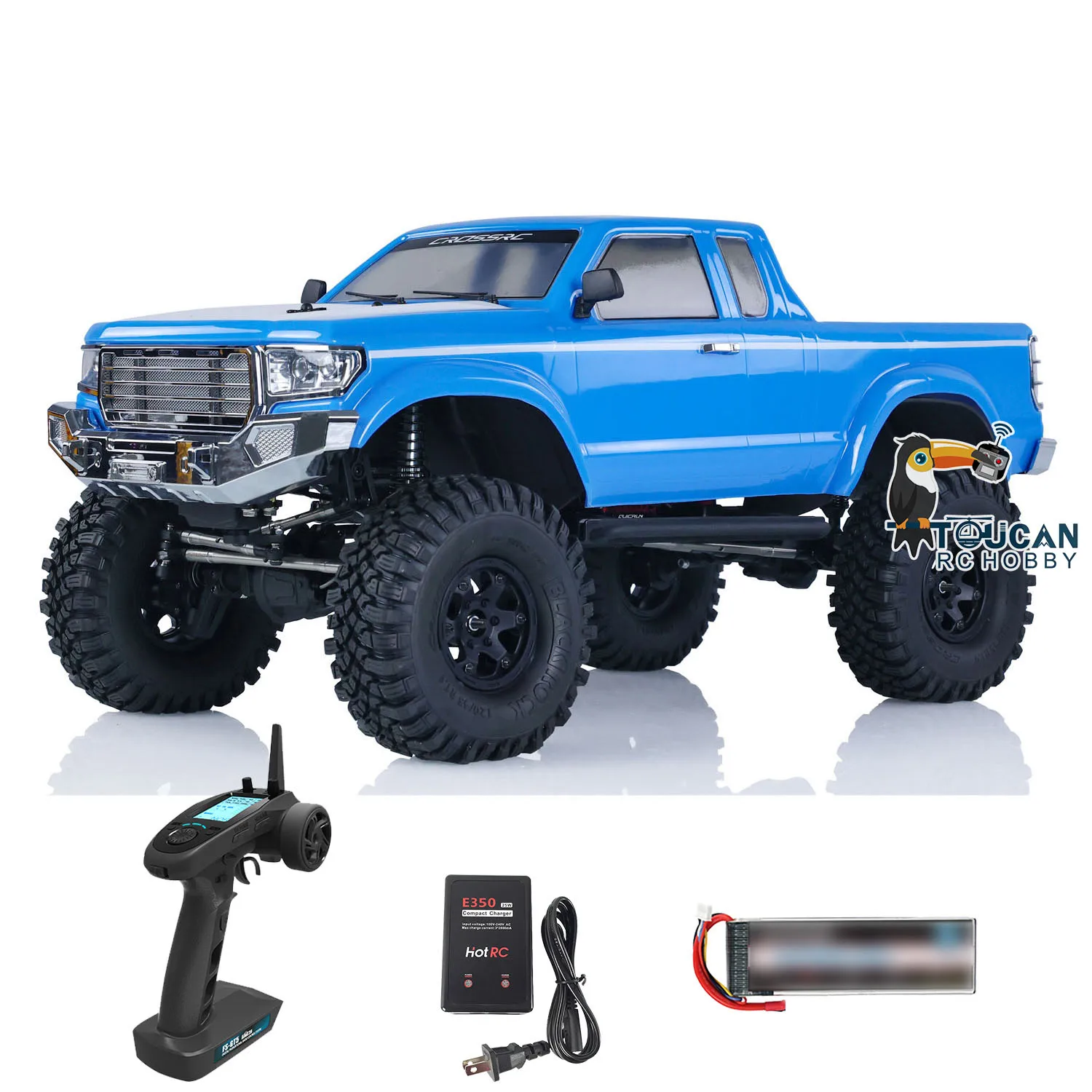 Sale CROSSRC 4x4 RC Crawler Car 1/10 AT4V RTR Remote Control Cars Off-road Vehicles Model