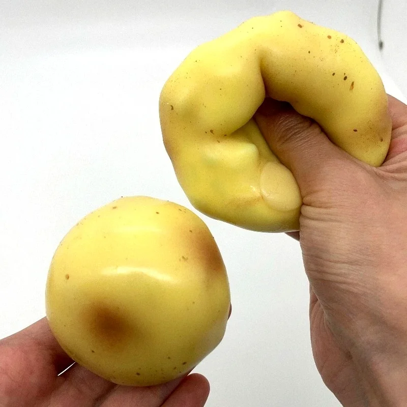 Crunchy Squishy Potato Stress Ball Fidget Toy Crispy Potato Squishy Squeeze Ball Handmade Round Blocks Filled ASMR for Adult
Crunchy Squishy Potato Stress Ball Fidget Toy Crispy Potato Squishy Squeeze Ball Handmade Round Blocks Filled ASMR for Adult