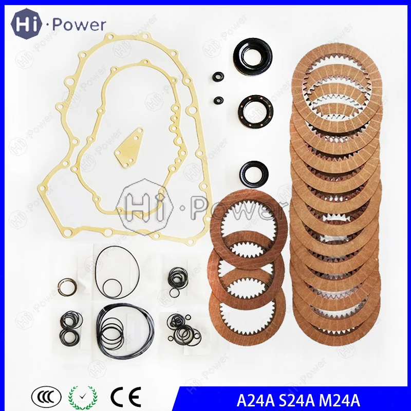 A24A M24A S24A EG8 Auto Transmission Clutch Repair Kit Friction Plate For HONDA CIVIC1992-1997 car Gearbox Seal Disc Kit
A24A M24A S24A EG8 Auto Transmission Clutch Repair Kit Friction Plate For HONDA CIVIC1992-1997 car Gearbox Seal Disc Kit