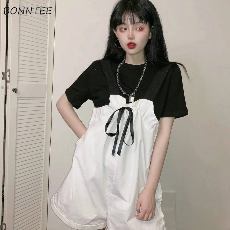 Rompers Women Loose Summer Breathable Simple All Match White Females Hot Sale Kawaii Harajuku Ins Sweet Stylish Chic New Daily
Rompers Women Loose Summer Breathable Simple All Match White Females Hot Sale Kawaii Harajuku Ins Sweet Stylish Chic New Daily