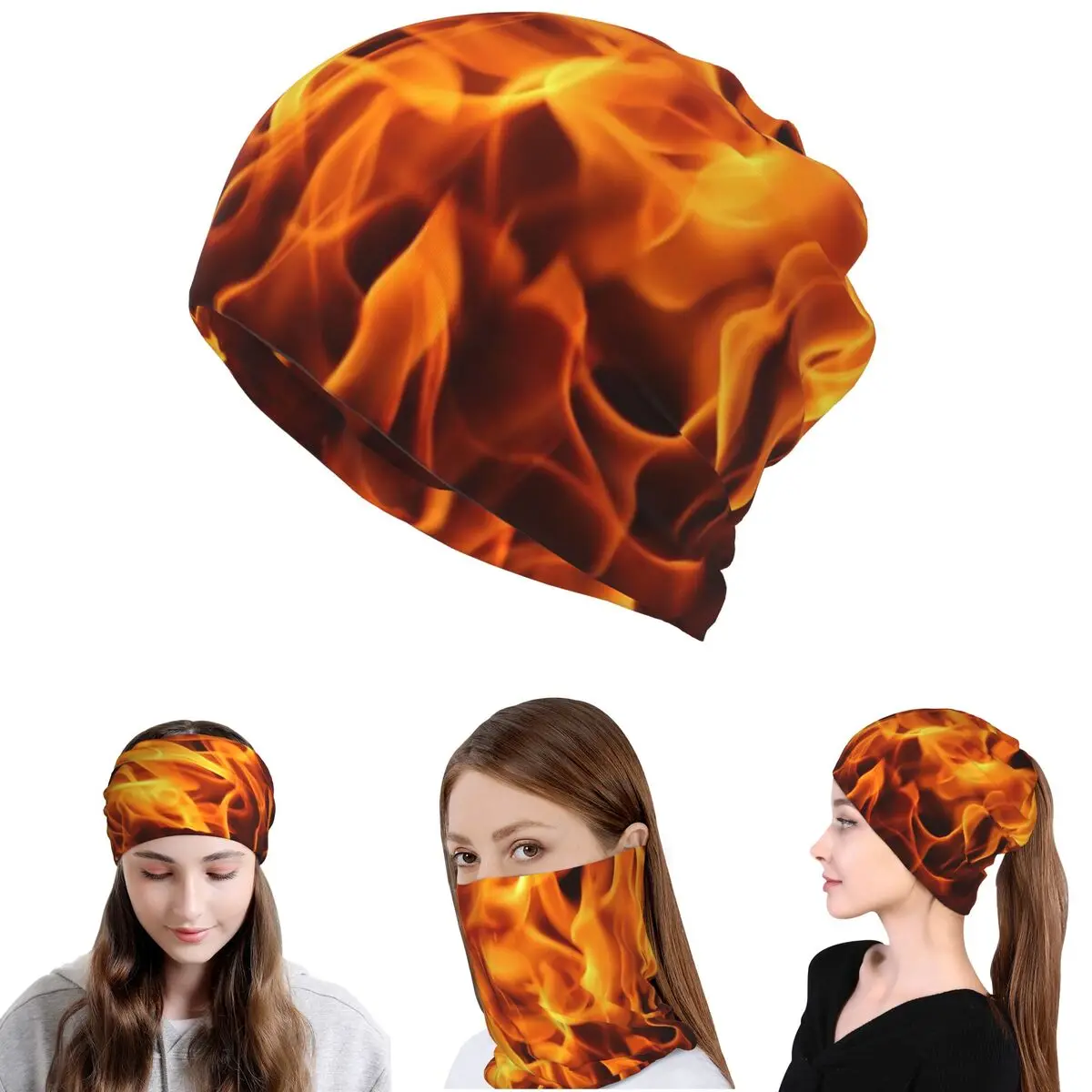 Burning Fire With Sparks Bandana Neck Cover Magic Scarf Multi-use Headband Beanies Hat for Men Women Adult Breathable
Burning Fire With Sparks Bandana Neck Cover Magic Scarf Multi-use Headband Beanies Hat for Men Women Adult Breathable