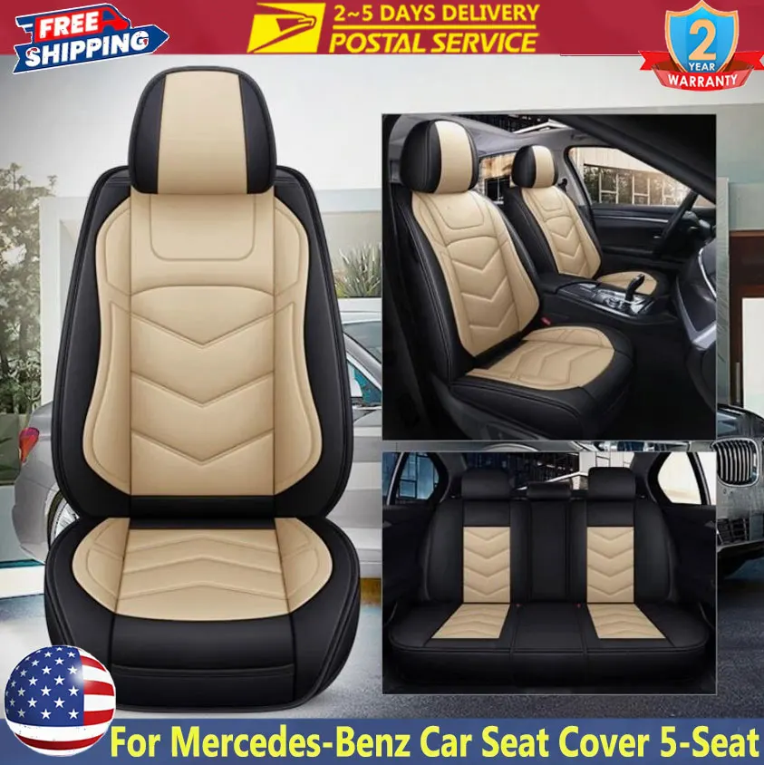 Четырехсезонный универсальный чехол для автомобильных сидений Mercedes-Benz, 5-местный передний и задний полный комплект подушек из искусственной кожи для внедорожника, автоаксессуары
Четырехсезонный универсальный чехол для автомобильных сидений Mercedes-Benz, 5-местный передний и задний полный комплект подушек из искусственной кожи для внедорожника, автоаксессуары
