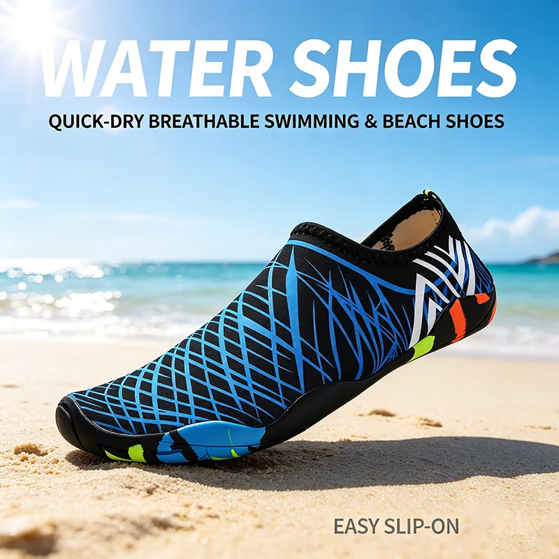 Unisex Couple Outdoor Water Shoes Barefoot Quick Dry Aqua Socks Slippers Men Women Non-Slip Lightweight Beach Swim Surf Diving
Unisex Couple Outdoor Water Shoes Barefoot Quick Dry Aqua Socks Slippers Men Women Non-Slip Lightweight Beach Swim Surf Diving