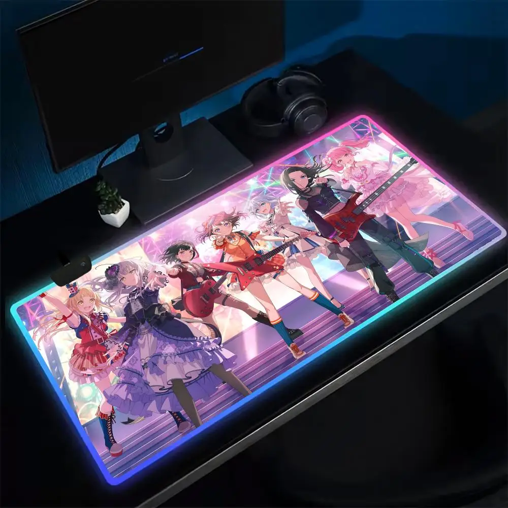 Idol BanG Dream MY GO Коврик для мыши Аниме Игровой коврик для мыши Светодиодные настольные коврики с подсветкой Резиновые настольные коврики XXL RGB Настольные коврики
Idol BanG Dream MY GO Коврик для мыши Аниме Игровой коврик для мыши Светодиодные настольные коврики с подсветкой Резиновые настольные коврики XXL RGB Настольные коврики