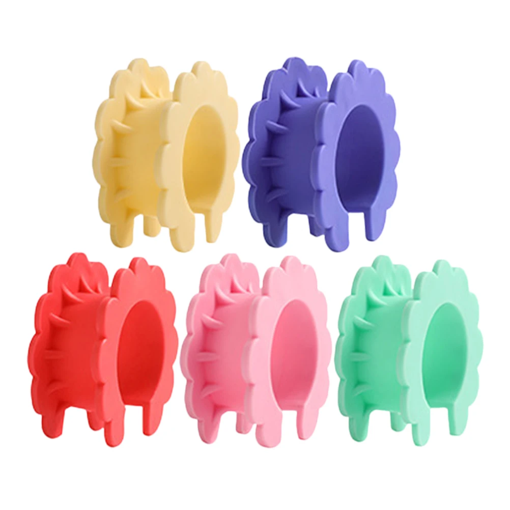 5 Pcs Silicone Hanger Windproof Buckles Non Slip Grips Flower Shaped Fasteners Clothes Drying Solutions Eco Friendly
5 Pcs Silicone Hanger Windproof Buckles Non Slip Grips Flower Shaped Fasteners Clothes Drying Solutions Eco Friendly