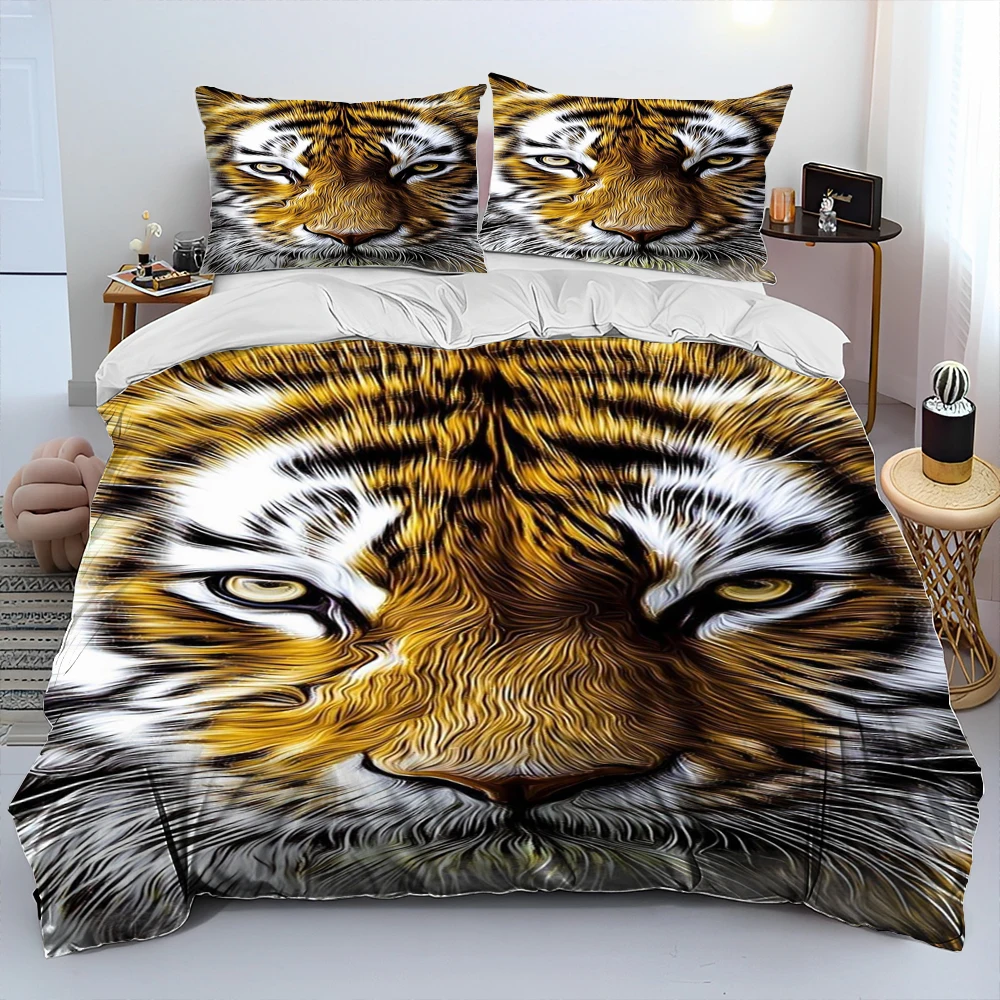 Beast Animal Tiger,Sabretooth Cartoon Bedding Set,Duvet Cover Bed Set Quilt Cover Pillowcase,King Queen Size Bedding Set Adult
Beast Animal Tiger,Sabretooth Cartoon Bedding Set,Duvet Cover Bed Set Quilt Cover Pillowcase,King Queen Size Bedding Set Adult