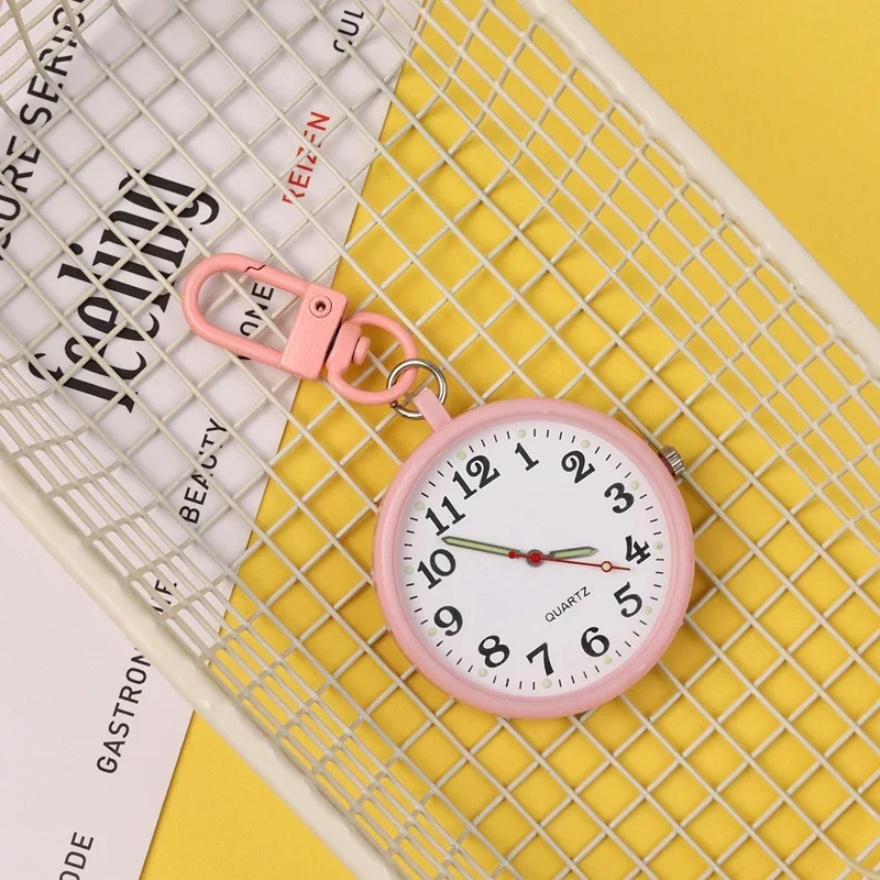 Portable Keychain Pocket Watch, Mini Cute Quartz Watch with Keyring, Casual Timing Tool for Men Women Outdoor Travel
Portable Keychain Pocket Watch, Mini Cute Quartz Watch with Keyring, Casual Timing Tool for Men Women Outdoor Travel